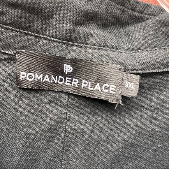 Tuckernuck Pomander Place Black Polly Dress Plus Size XXL LBD - Picture 4 of 9